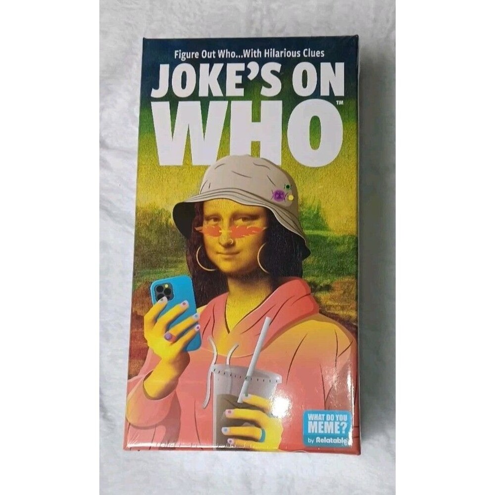 NWT! Jokes On Who- Figure Out Who With Hilarious Clues Family Game Night Party